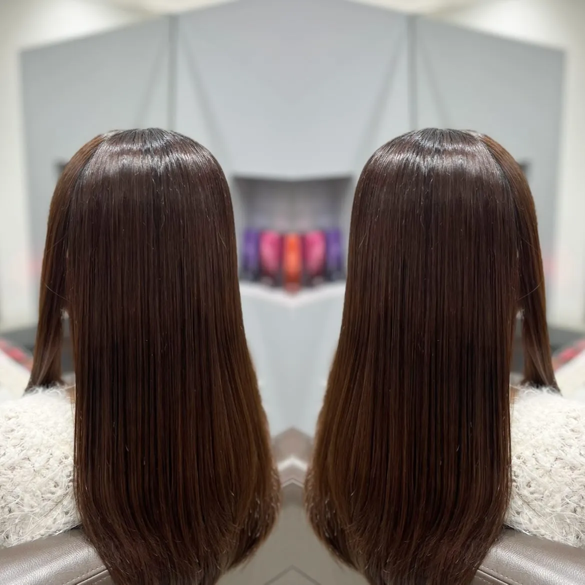 久しぶりの縮毛矯正